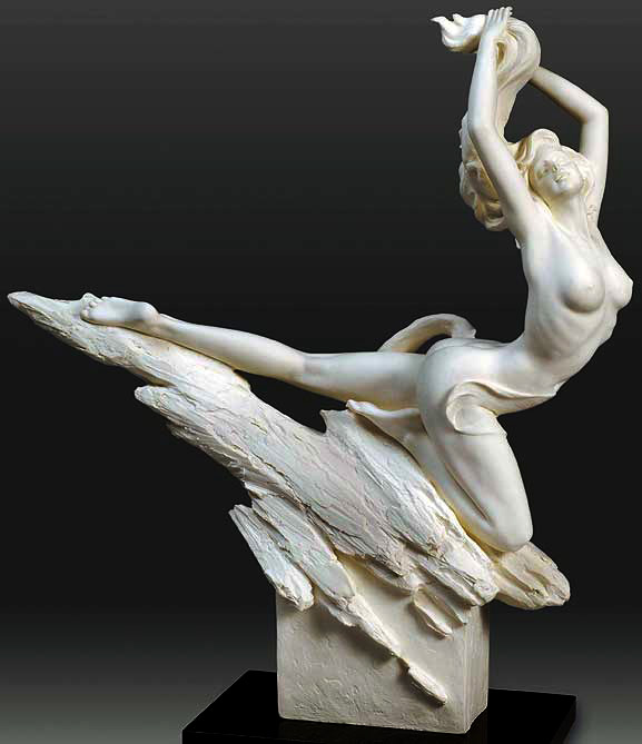 Gaylord Ho - Transformation Parian Sculpture